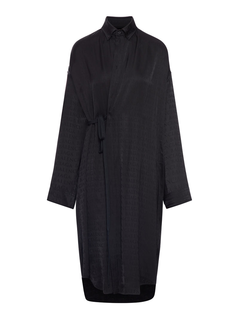 Balenciaga Balenciaga Women Cocoon Wrap Dress