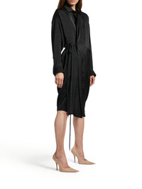 Balenciaga Balenciaga Women Cocoon Wrap Dress