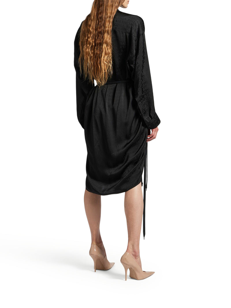 Balenciaga Balenciaga Women Cocoon Wrap Dress