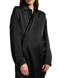 Balenciaga Balenciaga Women Cocoon Wrap Dress