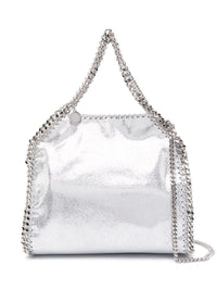 Stella Mccartney Women Falabella Tote Bag With Metallic Finish