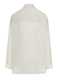 Balenciaga Balenciaga Women Tone-On-Tone Striped Shirt