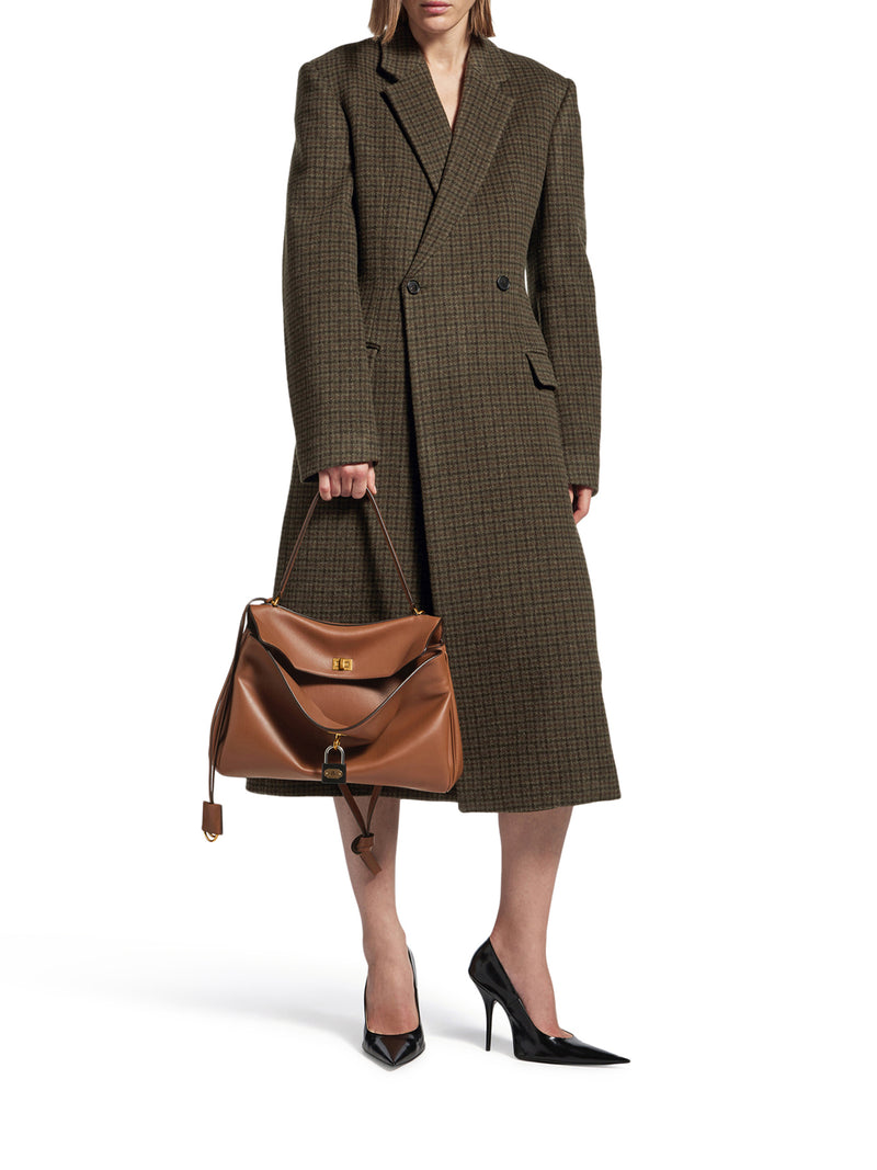 Balenciaga Women Rodeo Medium Bag In Light Brown