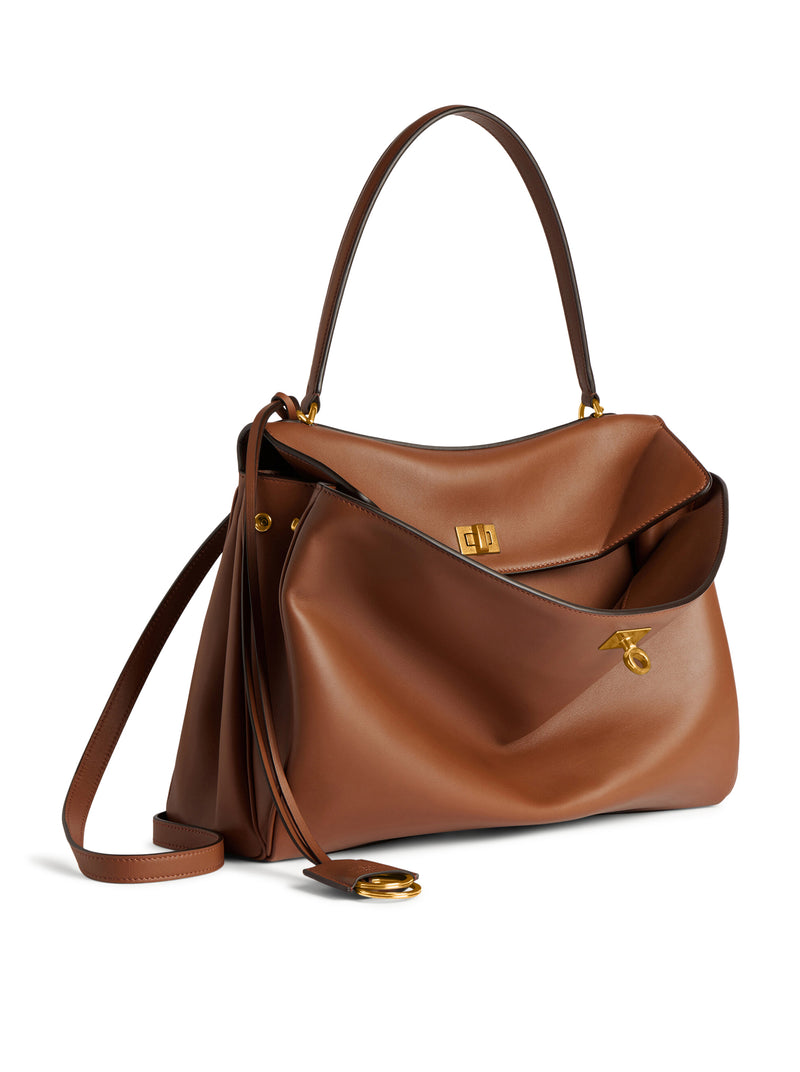 Balenciaga Women Rodeo Medium Bag In Light Brown