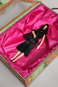Dolce & Gabbana Dolce & Gabbana Black Dress Ceramic Porcelain Fashion Leather Sicily Women's Dolls