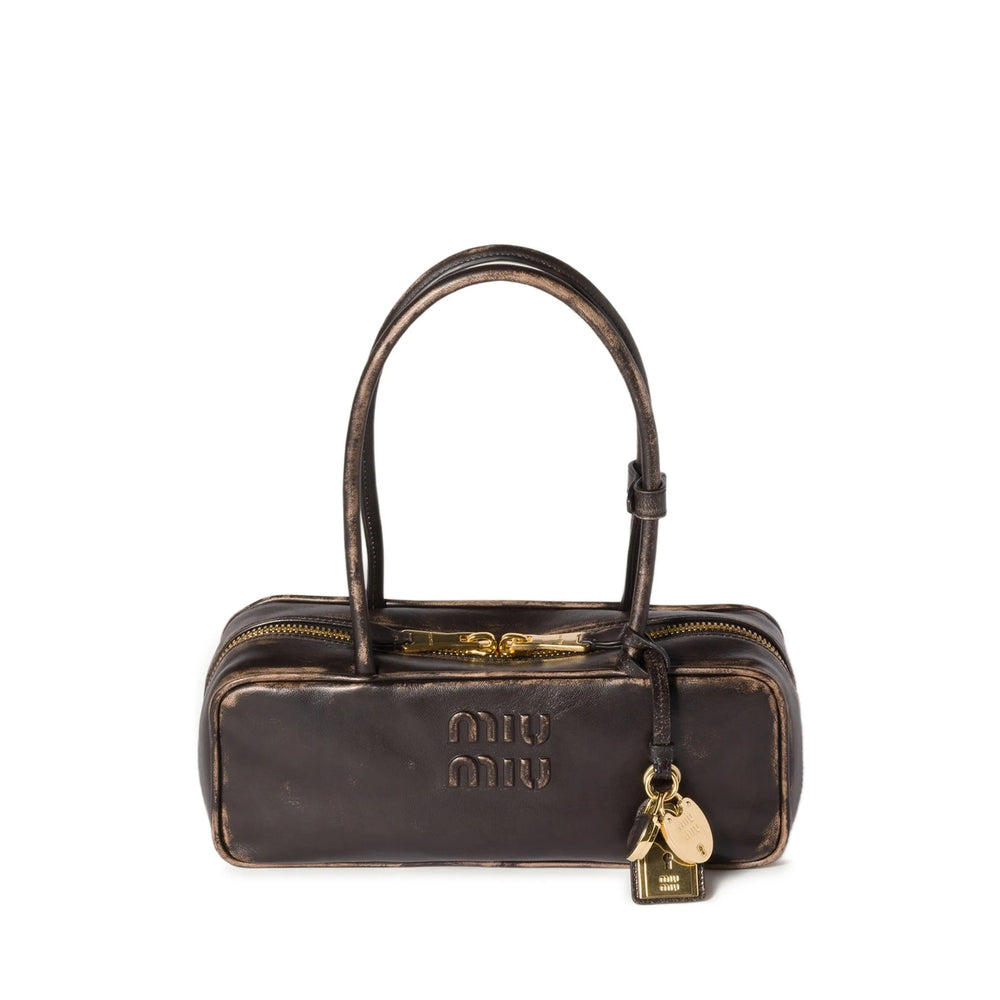 Miu Miu Brown Tote Bags Women
