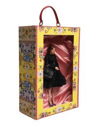 Dolce & Gabbana Dolce & Gabbana Black Dress Ceramic Porcelain Fashion Leather Sicily Women's Dolls