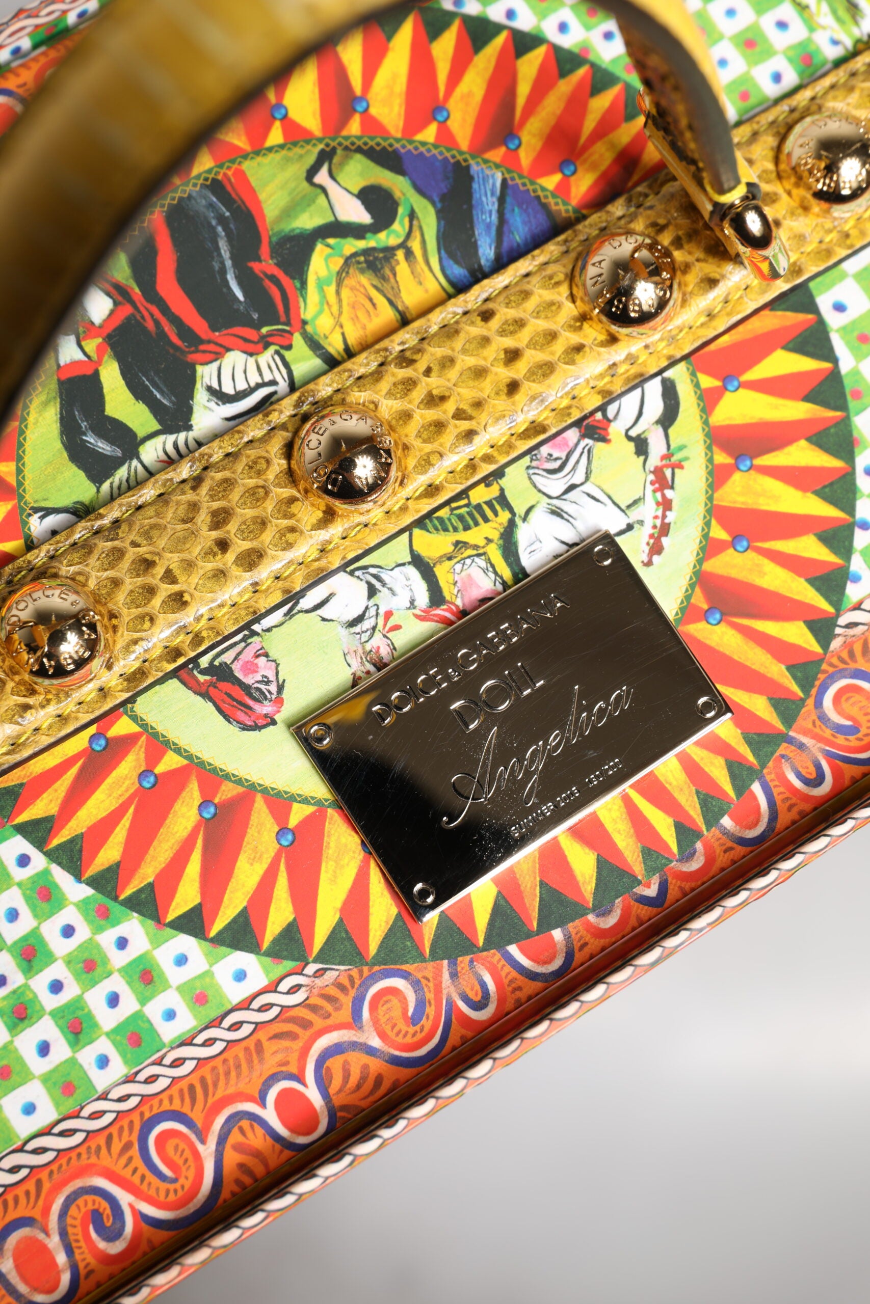 Dolce & Gabbana Dolce & Gabbana Red Dress Ceramic Porcelain Fashion Box Leather Sicily Women's Dolls