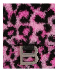 Balenciaga Balenciaga Womens Crush Medium Chain Bag In Lepoard Print