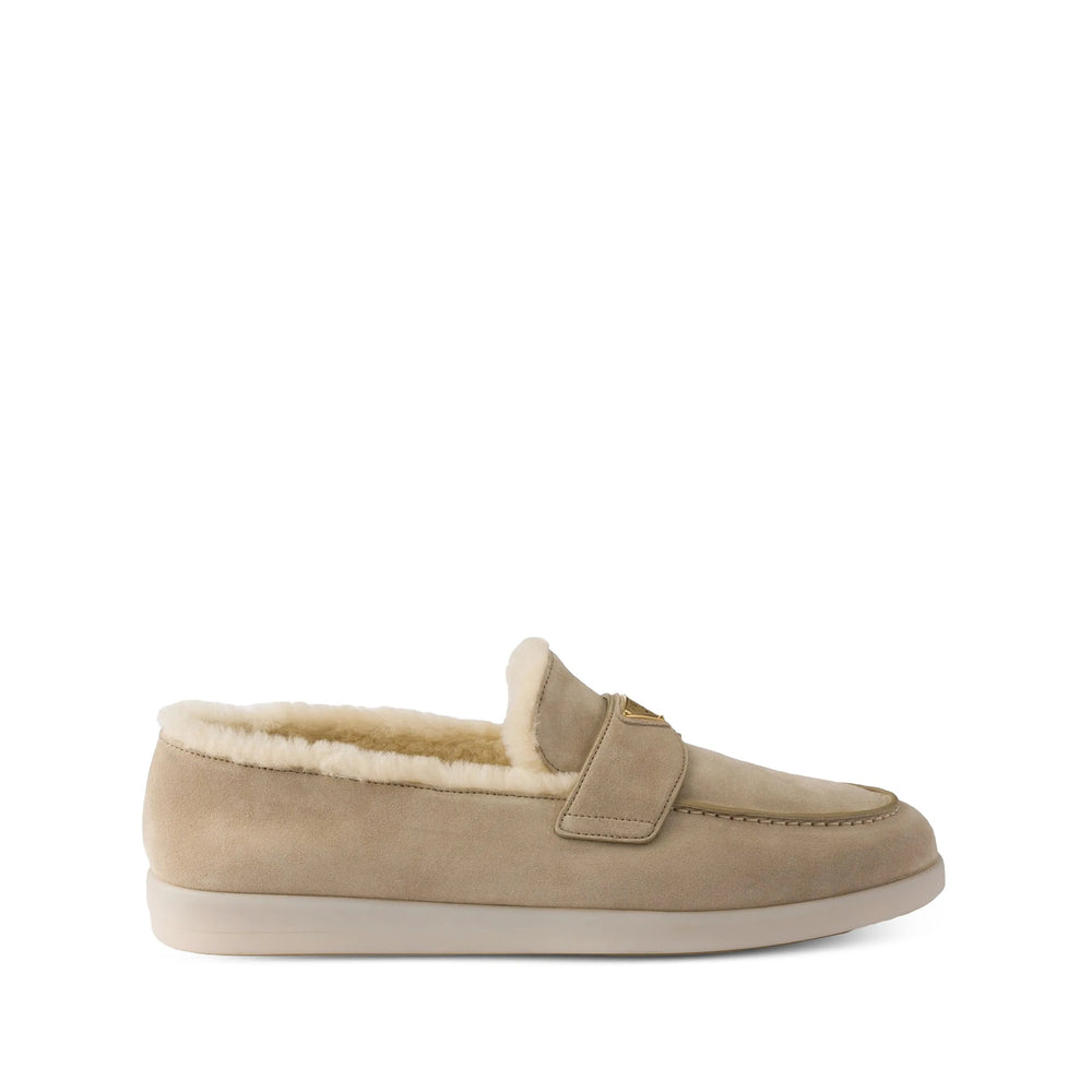 Prada Prada Neutrals Loafers Men
