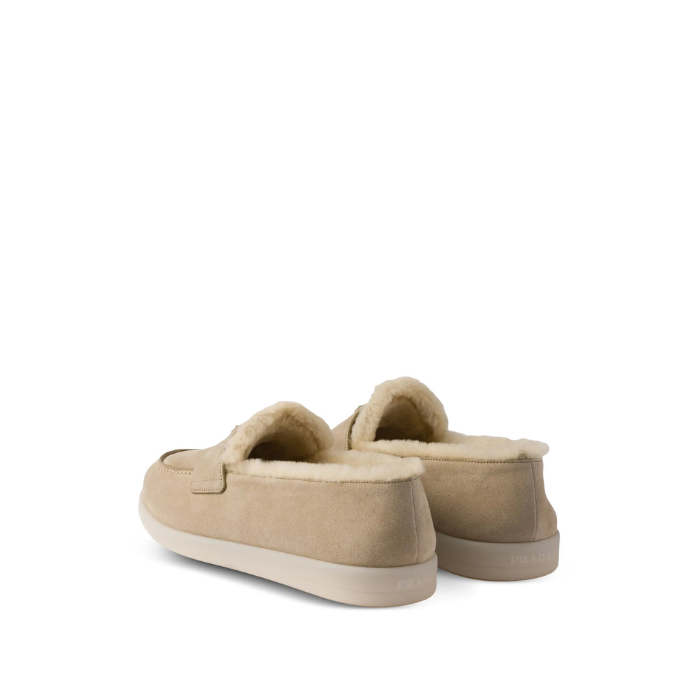 Prada Prada Neutrals Loafers Men