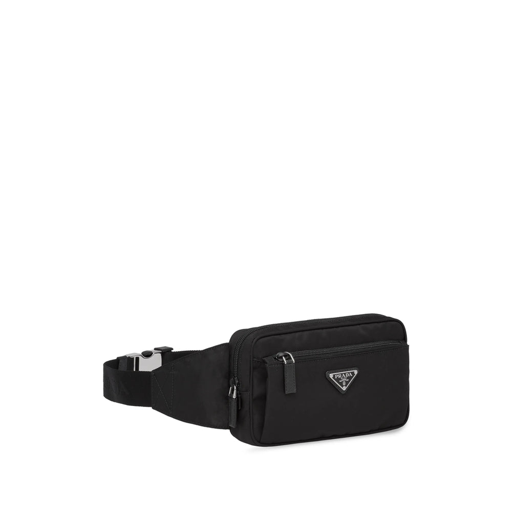 Prada Prada Black Belt Bags Men