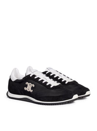 Celine Celine Women Low Racer Sneaker With Triomphe