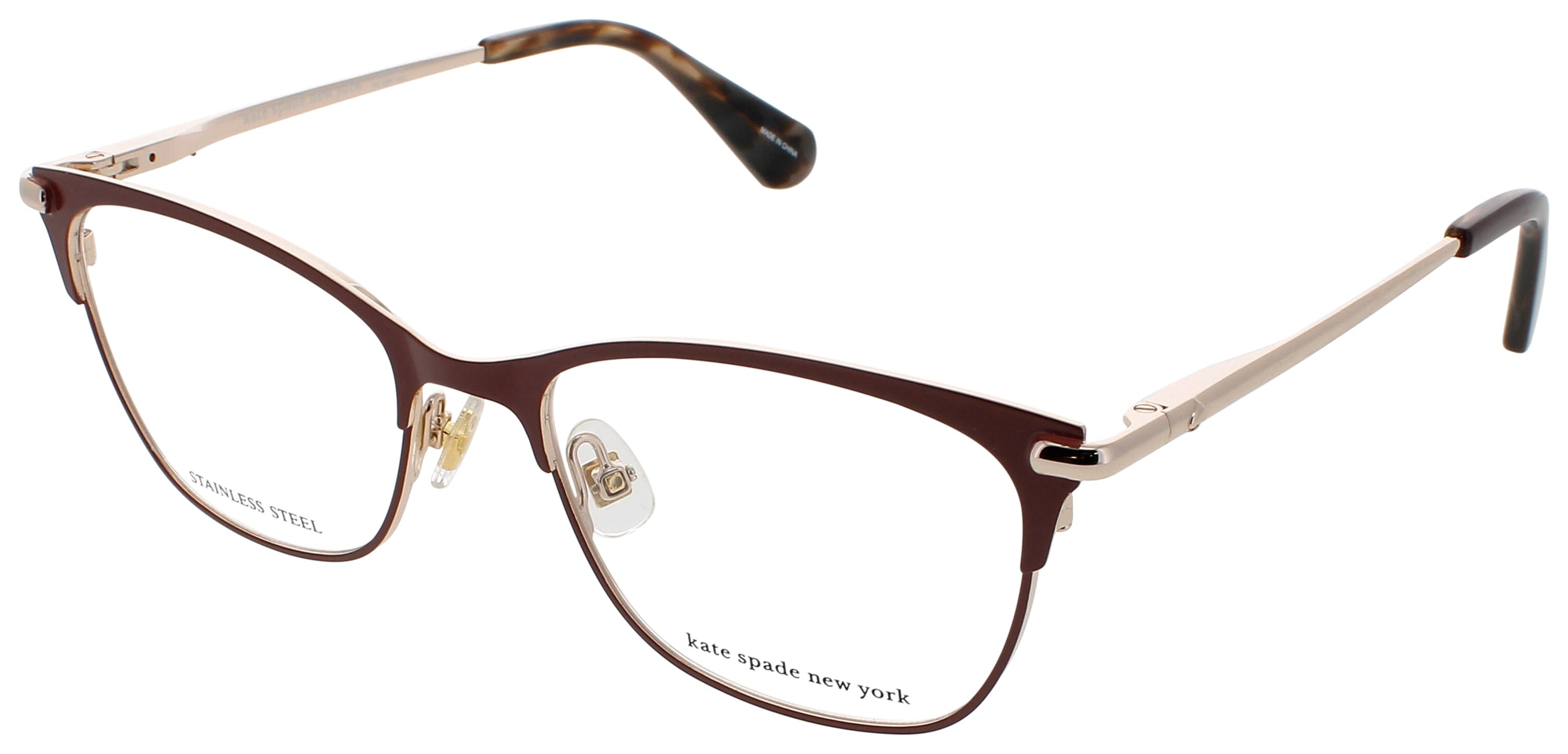 Kate Spade Kate Spade Optical Glasses Burgundy