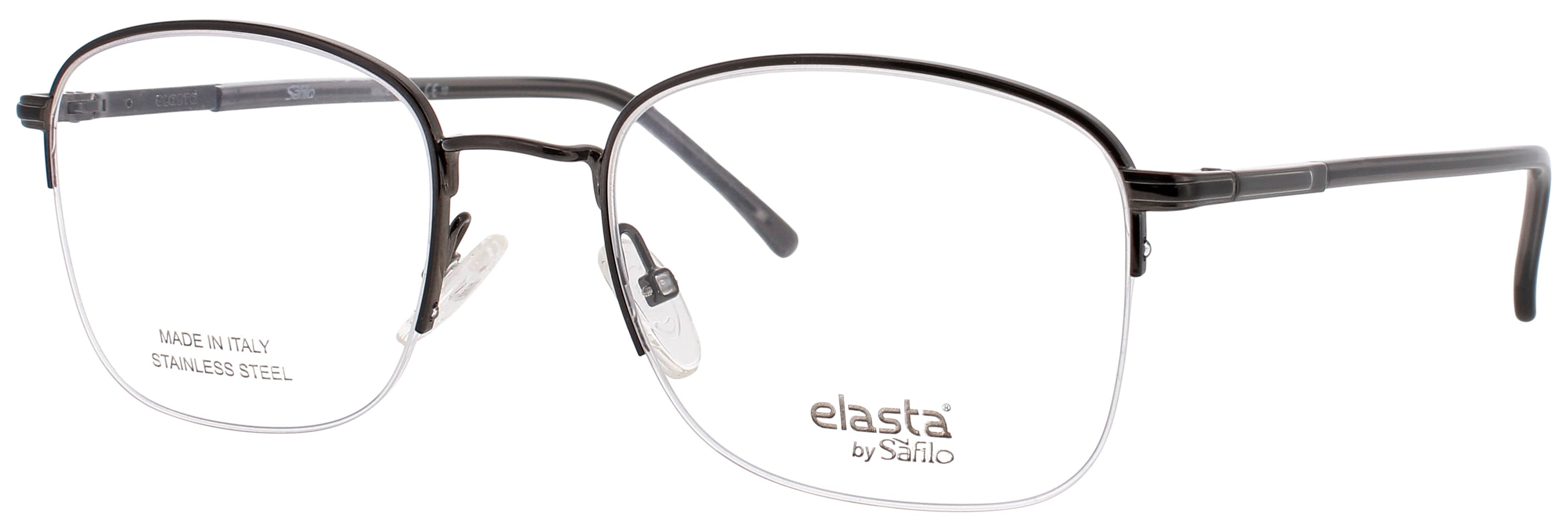 Elasta Elasta Optical Glasses BLACK RUTHENIUM BROWN