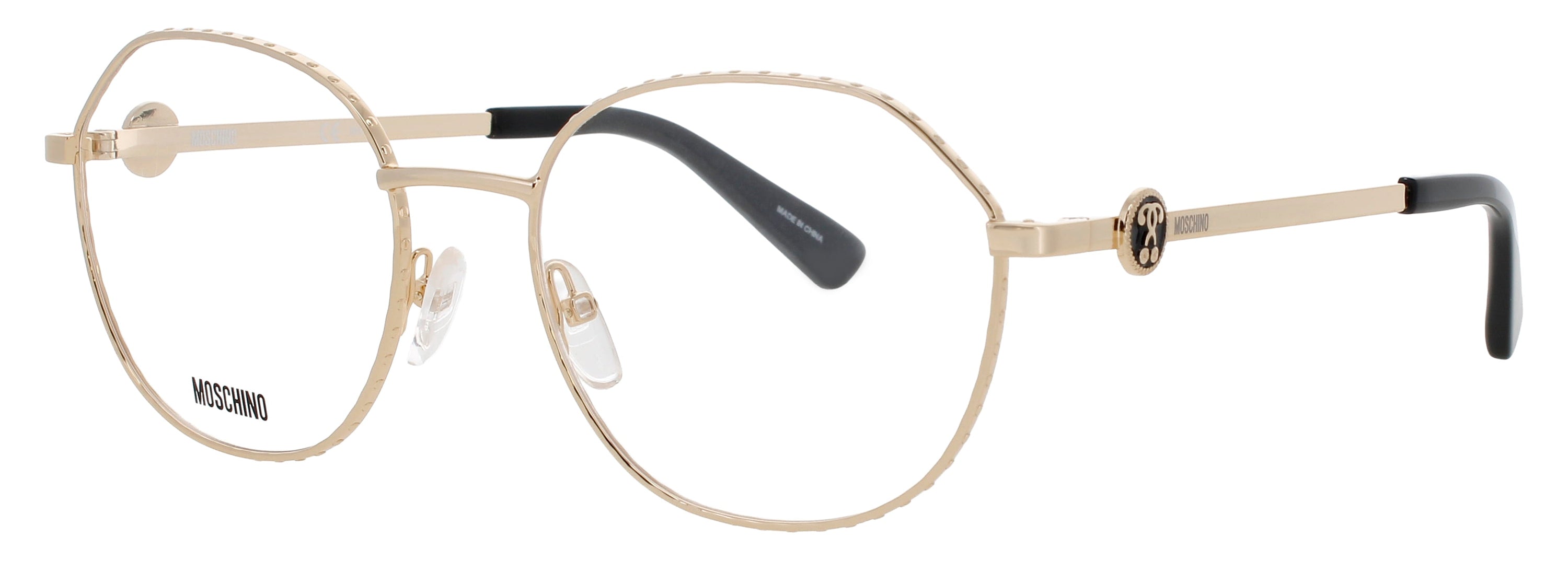 Moschino Moschino Optical Glasses Rose Gold