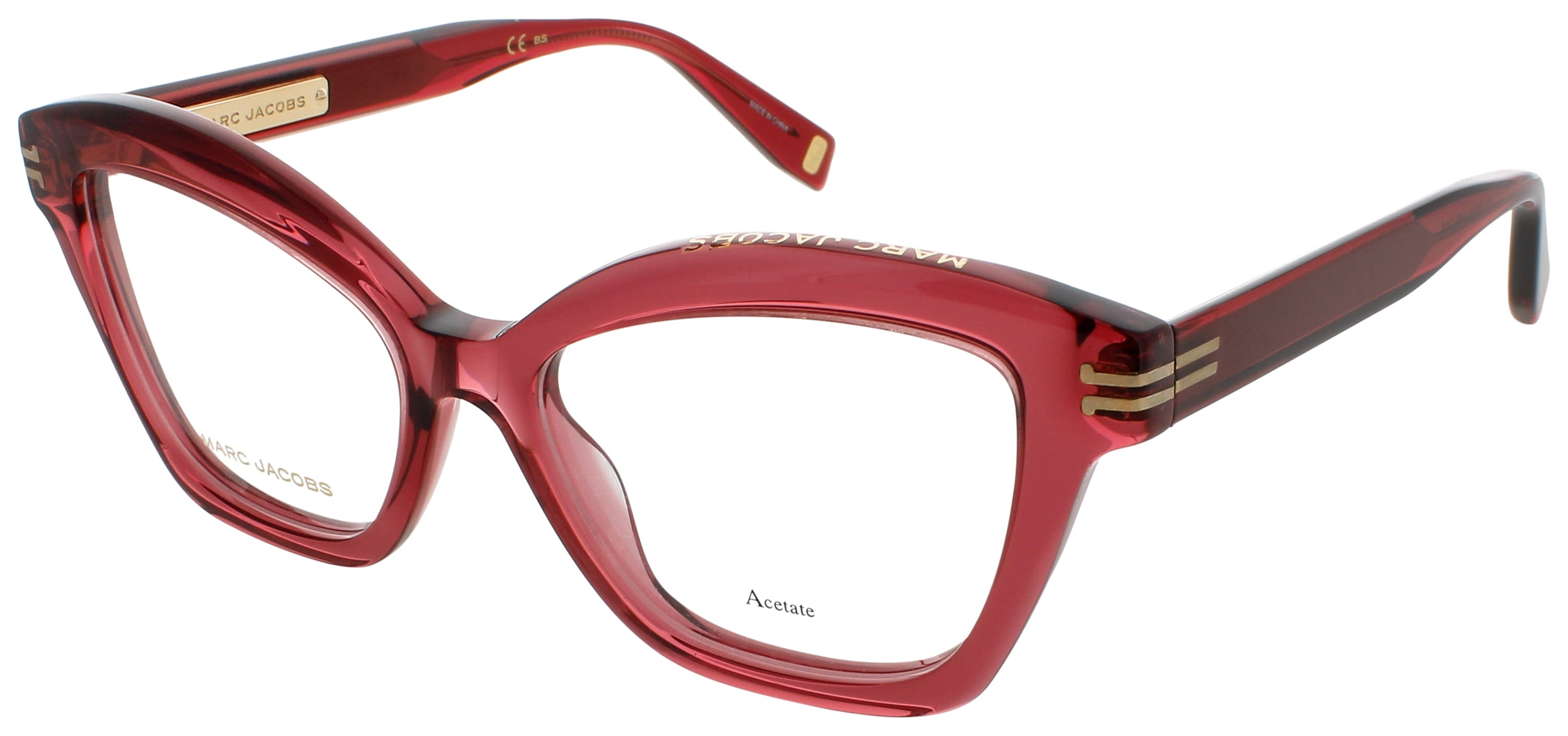 Marc Jacobs Marc Jacobs Optical Glasses Burgundy