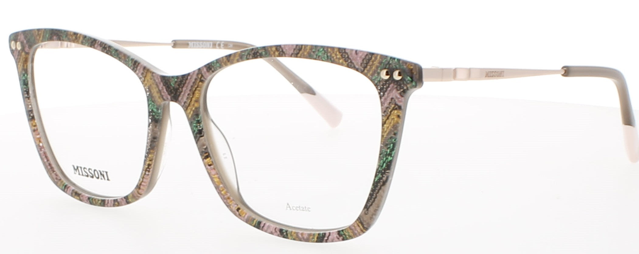 Missoni Missoni Optical Glasses BROWN GREEN PATTER