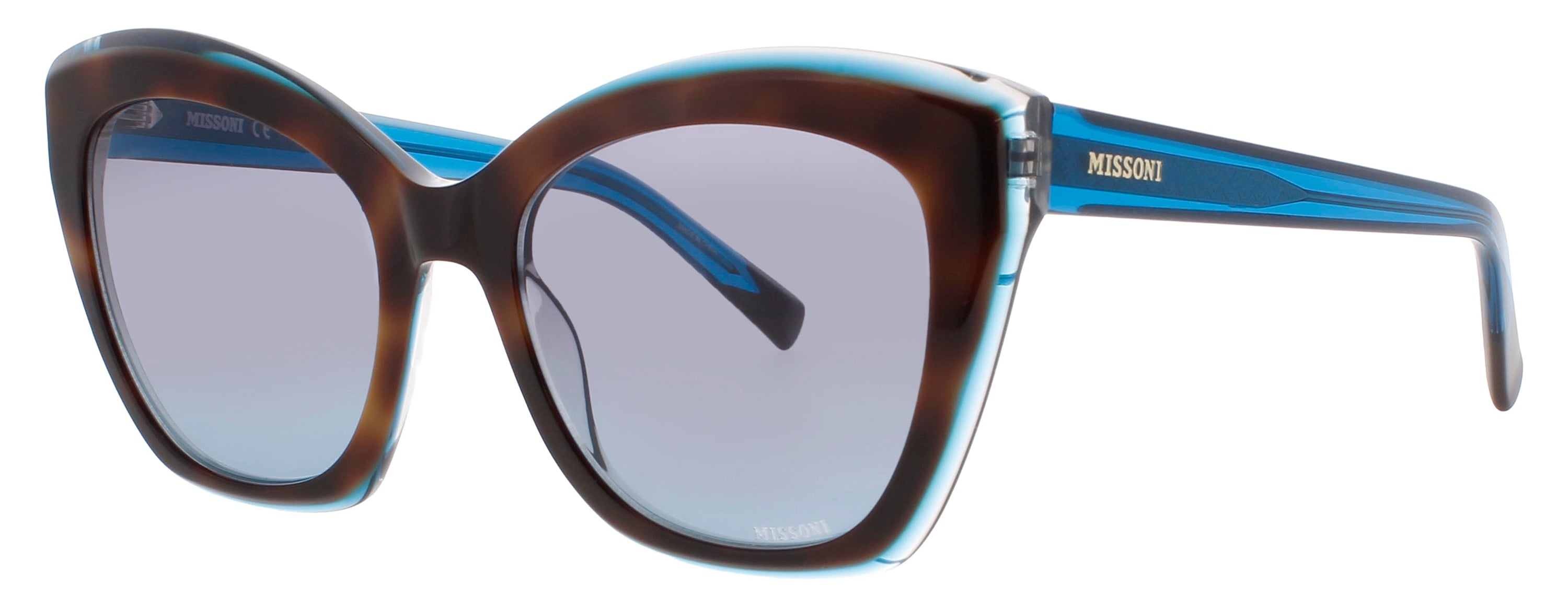 Missoni Missoni Sunglasses VIOLET BROWN HORN