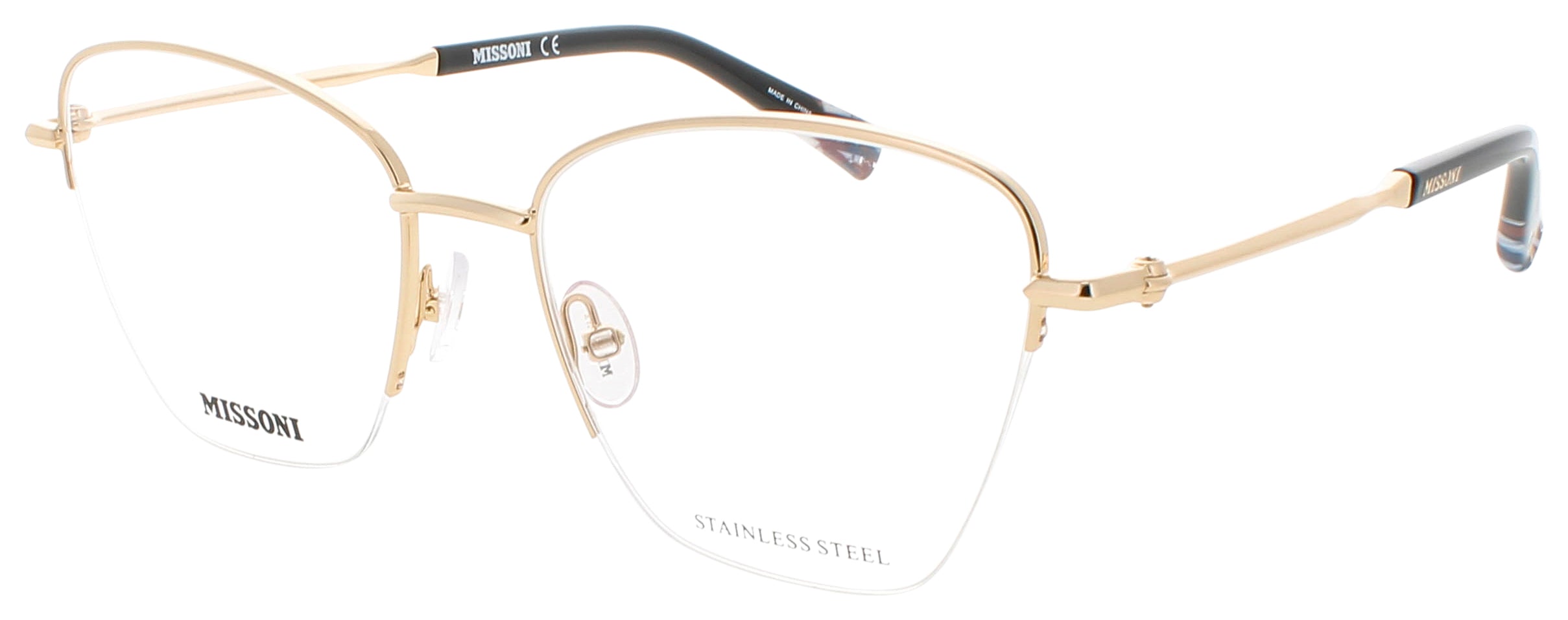 Missoni Missoni Optical Glasses Rose Gold