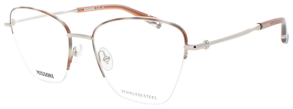 Missoni Optical Glasses Silver MIS-0122-0H16-53