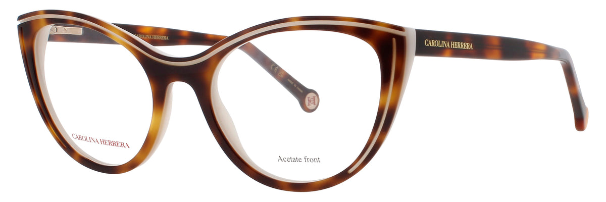 Carolina Herrera Optical Glasses White