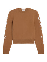 Celine Celine Women Crew Neck Sweater In Cashmere And Wool