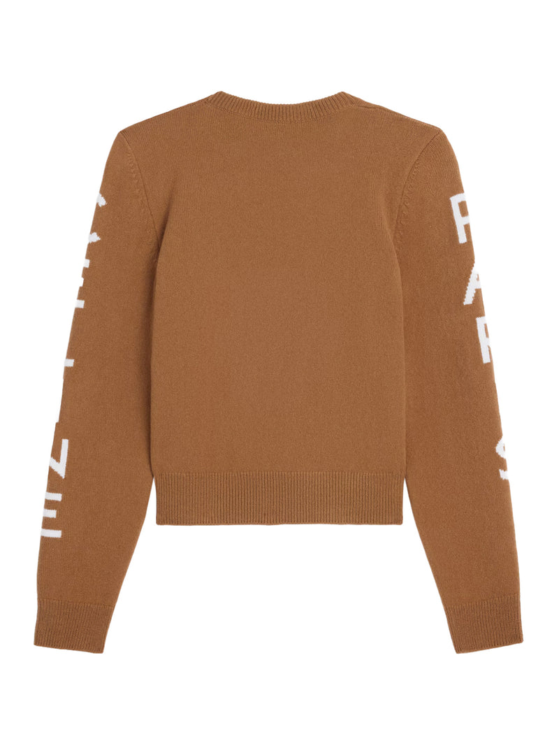 Celine Celine Women Crew Neck Sweater In Cashmere And Wool