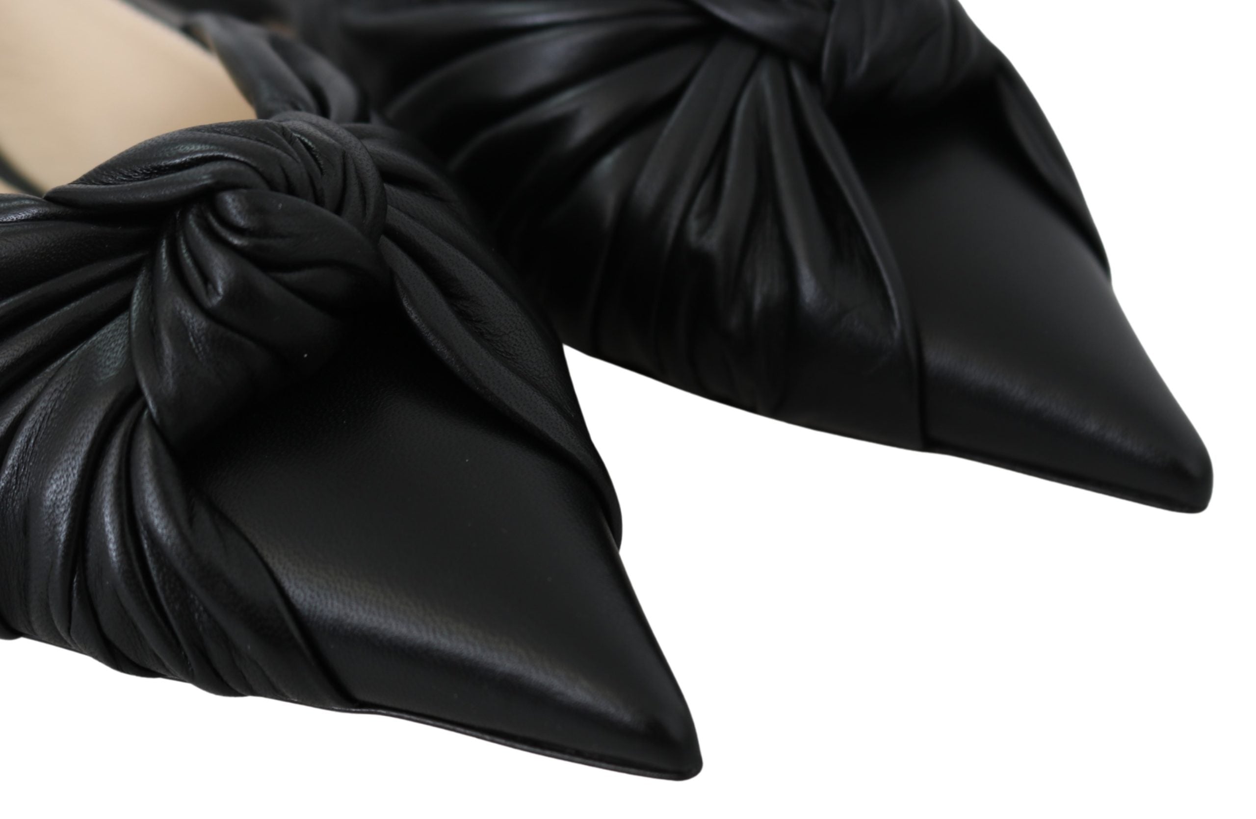 Jimmy Choo  Love 85 Slingback Pumps Black Leather