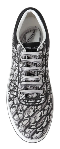 Jimmy Choo JC PARIS Glitter Fabric Sneakers