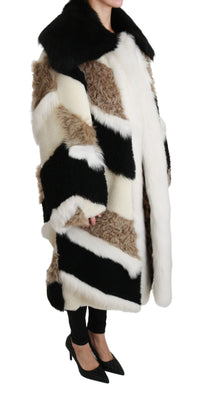 Dolce & Gabbana Gorgeous Shearling Cape Jacket