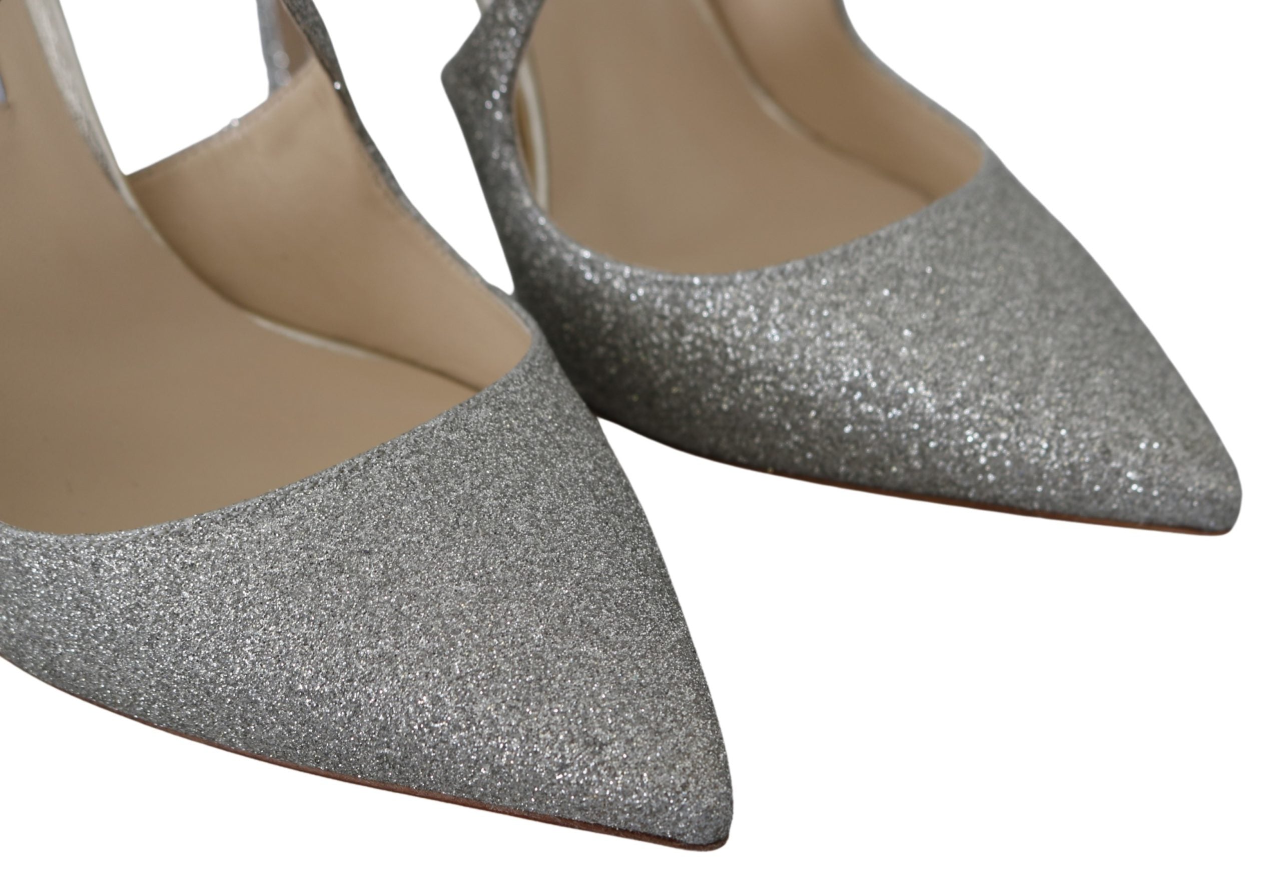 Jimmy Choo Love 100 Glitter Pumps - Silver