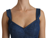 Dolce & Gabbana Denim Corset Top
