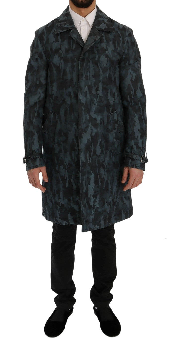 Dolce & Gabbana Men's Camouflage Print Coat