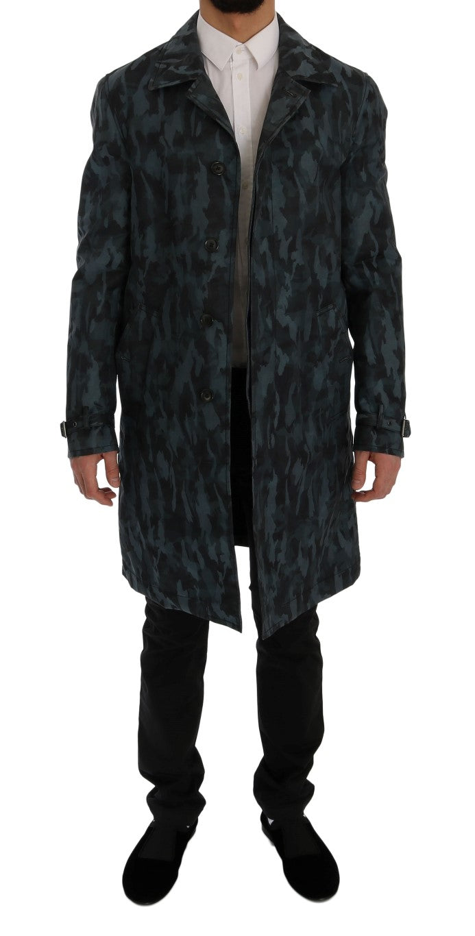 Dolce & Gabbana Men's Camouflage Print Coat