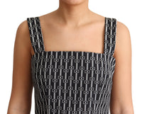 Dolce & Gabbana Geometric Print Midi Dress