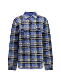 Guest In Residence Women Checked Cashmere Shirt