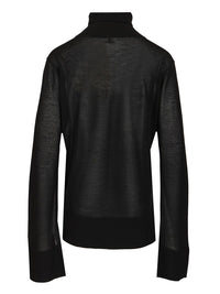 Toteme Women Turtleneck With Slits On The Sleeves