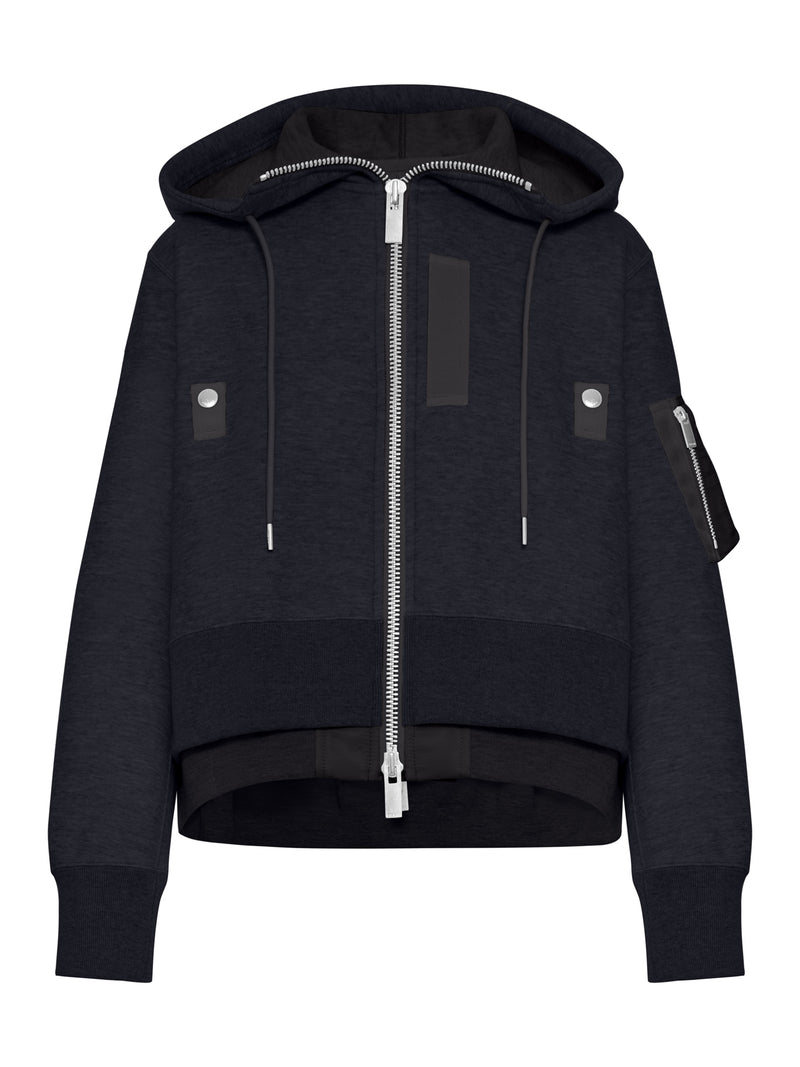 Sacai Sacai Women Cotton Blend Padded Hoodie