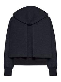 Sacai Sacai Women Cotton Blend Padded Hoodie
