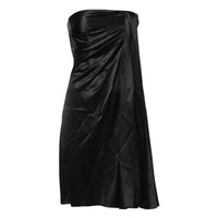 Dolce & Gabbana Black Strapless Sheath A-line Mini Women's Dress