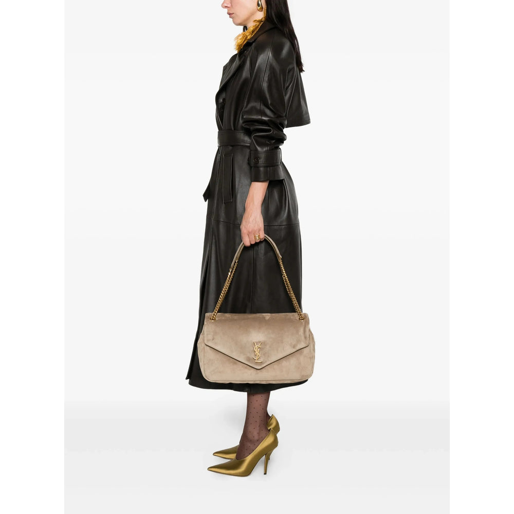 Saint Laurent Saint Laurent Neutrals Shoulder Bags Women