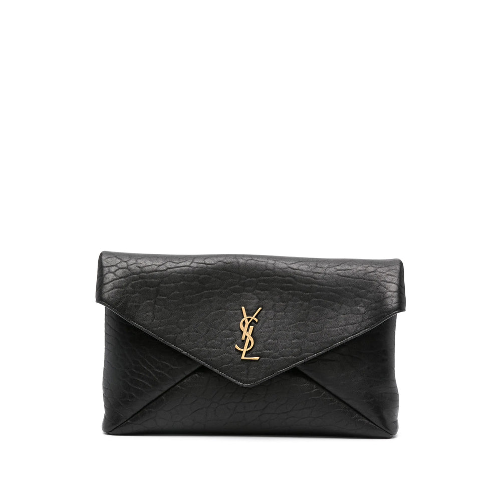 Saint Laurent Saint Laurent Black Clutch Bags Women