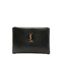Saint Laurent Saint Laurent Black Clutch Bags Women