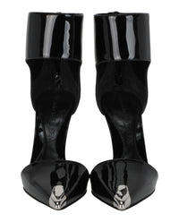 Alexander McQueen Womens Punk Patent Leather Heels