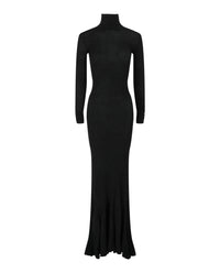 Balenciaga Balenciaga Womens Maxi Godet Dress