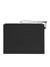 Saint Laurent Saint Laurent Men Saint Laurent Paris Tablet Holder With Zip In Grain De Poudre Embossed Leather