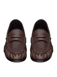 Saint Laurent Saint Laurent Men Le Loafer Soft Moccasins In Matt Leather