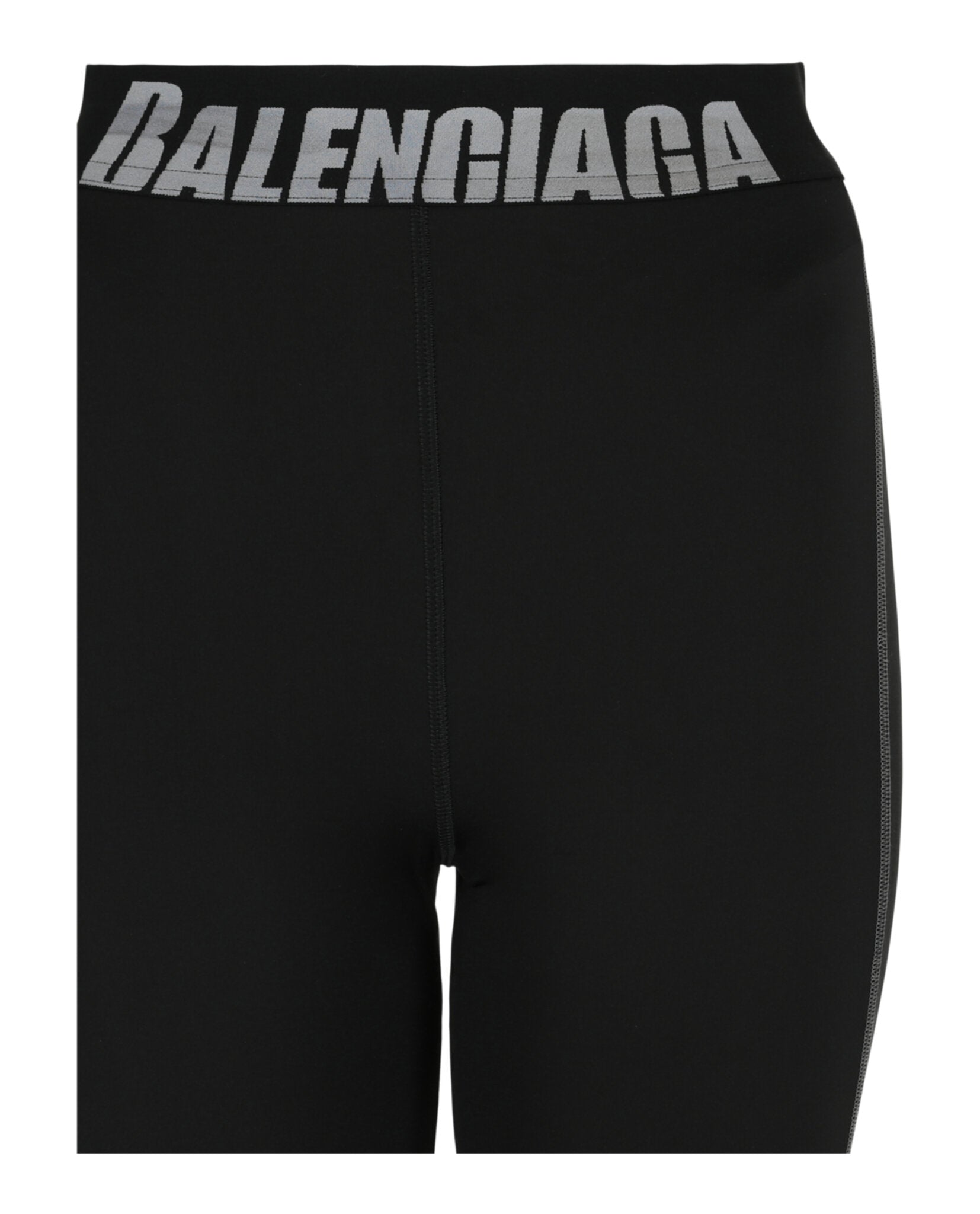 Balenciaga Womens Logo Cycling Shorts