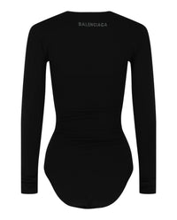Balenciaga Womens Long Sleeve Bodysuit